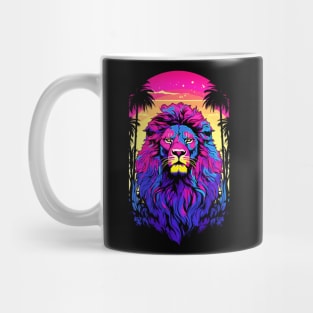 Colorful Lion Mug